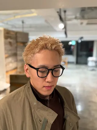 カラー メンズ メンズパーマ 特化/中川拓也のヘアスタイル