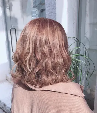 ミディアム カラー メンズパーマ/ エクステ🌞セナのヘアスタイル