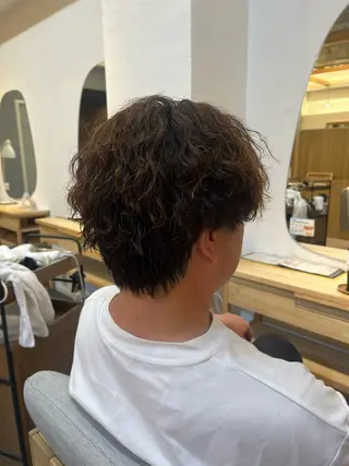 メンズ ete カイエダのヘアスタイル