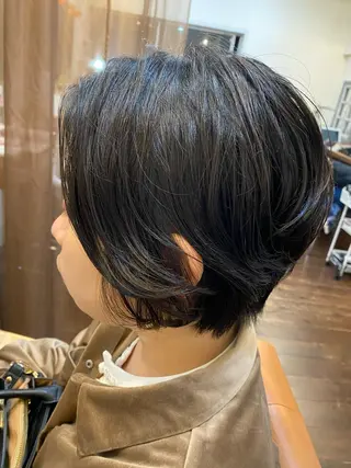 ショート パーマ chakura めいのヘアスタイル