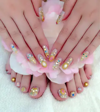 ネイル 🩵池袋heart nail🩵のネイルデザイン
