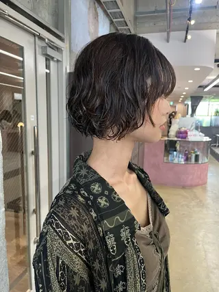 ミディアム 森綱 悠 /栄/ショートのヘアスタイル