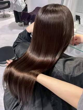 ロング カラー 韓国風透明感カラー‎ /yurinのヘアスタイル