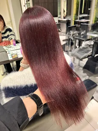 ロング ブリーチなしWカラー /Hitomi☻のヘアスタイル