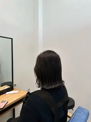 ミディアム カラー Mayu まゆのヘアスタイル