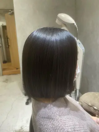 ミディアム 吉田 宙生のヘアスタイル