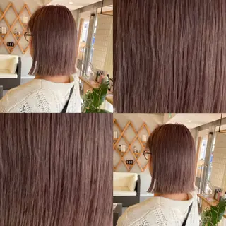ミディアム ELLE&SALLY 石野のヘアスタイル