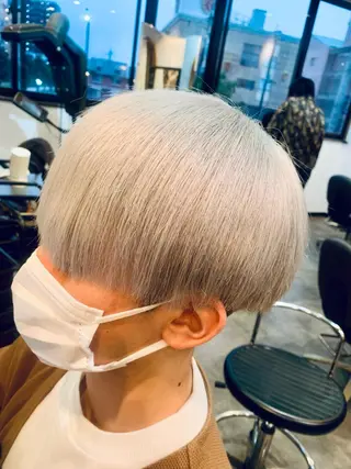 カラー メンズ stylist 静音「LEON」のヘアスタイル