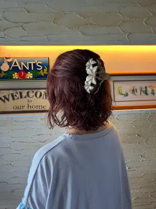 ショート 似合わせレイヤー/透 明感カラー/momiのヘアスタイル
