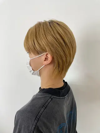 メンズ MINAMO 韓国レイヤーのヘアスタイル