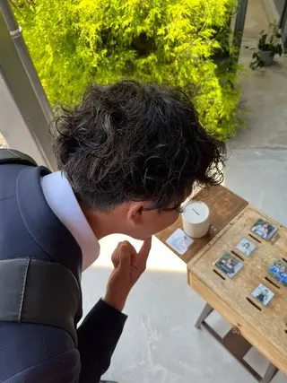 パーマ メンズ シマダ ユウナのヘアスタイル