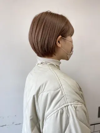 ショート カラー 髙橋建太/ ニュアンスパーマ✂️のヘアスタイル