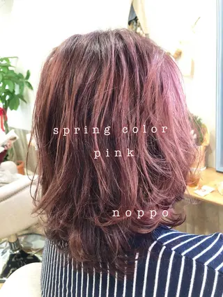 カラー NOPPO 和泉市 美容室/奥村 飛鳥のヘアスタイル