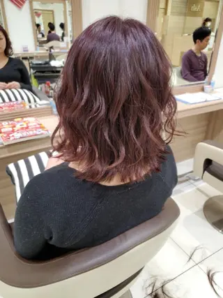 ミディアム カラー カラー特化🔥中村 和貴<Ash津田沼>のヘアスタイル