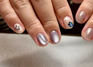 ネイル tsumeya ゆるかわ手描きネイルのネイルデザイン