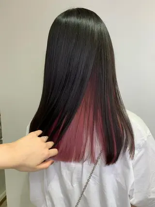 ロング カラー ヘアアレンジ 近藤千翔🩵 髪質改善Periodのエステ・リラクイメージ