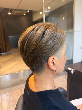 ショート Blossom 大山imafujiのヘアスタイル