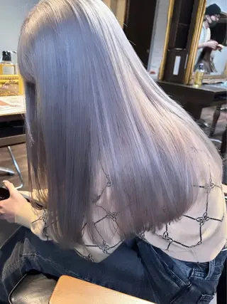 ロング カラー ヘアアレンジ 髪質改善/レイヤー 縮毛矯正/ケラチン耀のヘアスタイル