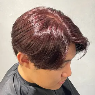 ミディアム カラー ヘアアレンジ メンズ fifth 石川 凪のヘアスタイル