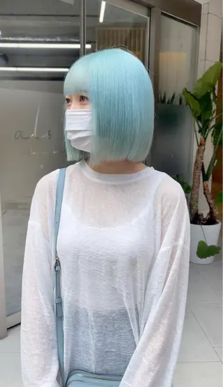 ショート 福山 晴香のヘアスタイル