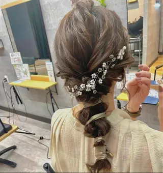 ヘアアレンジ 艶髪 🌸木下なつみのヘアスタイル