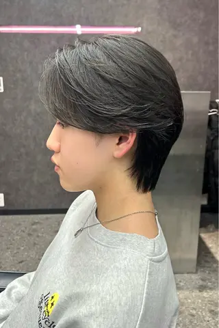 ショート カラー メンズ メンズスタイリスト 前田雄輝のヘアスタイル