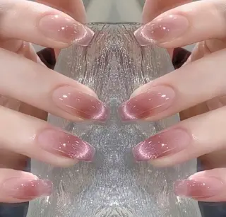 ネイル 渋谷/4週間取れない フィルイン/パラのネイルデザイン