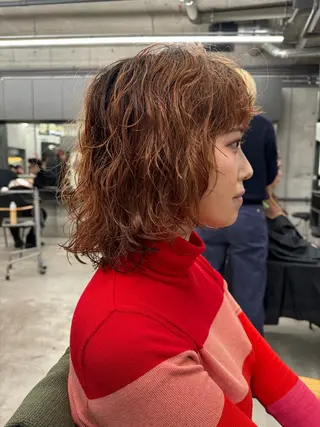 ショート パーマ 🌈前田 潤 /ショート/レイヤーのヘアスタイル