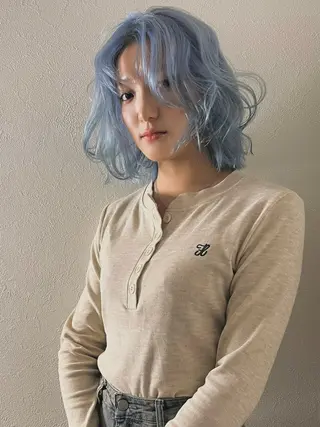 カラー 💖艶ハイトーン髪質 改善💖ケンシンのヘアスタイル