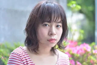 ミディアム カラー パーマ 【白髪ぼかし 専門GBG】自由が丘のヘアスタイル