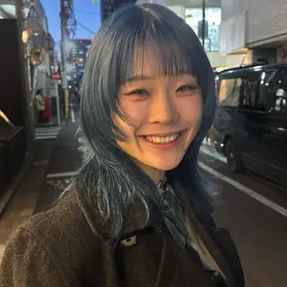 ミディアム カラー デザインレイヤー/ KOSUKEのヘアスタイル