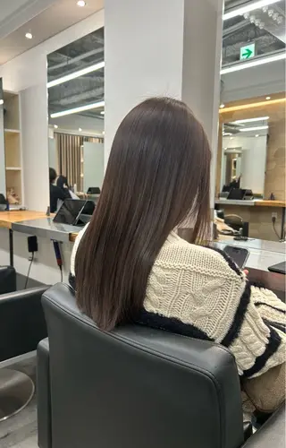 セミロング カラー 森珀斗/表参道 /ショート/ボブのヘアスタイル