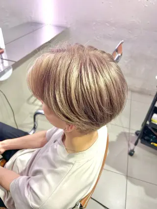 カラー メンズ 【レディース限定】 Gakutoのヘアスタイル