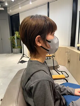 ショート SNSモニター募集！ くせ毛特化/大村のヘアスタイル