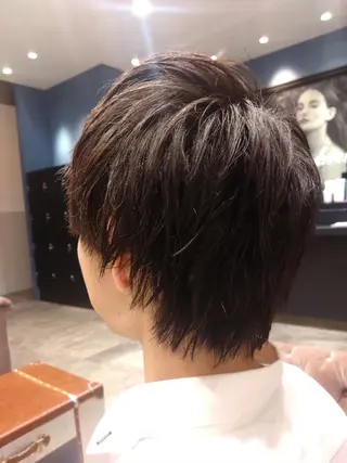 ショート メンズ 婦中町／4月限定無料 カットメニューありのヘアスタイル