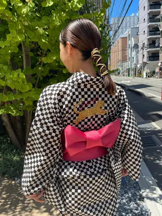 セミロング SEAM アキホのヘアスタイル