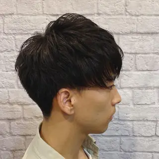 ショート パーマ メンズ お客様満足度NO.1 小林真弥のヘアスタイル