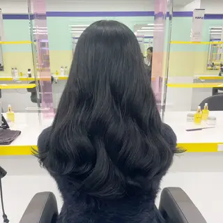 ロング カラー 🦋色落ち綺麗カラー メンズYUZU🦋‪のヘアスタイル