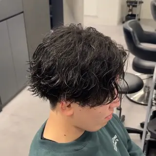 パーマ ✨メンズパーマ必見✨ 🫧メンズ専門ひびきのヘアスタイル