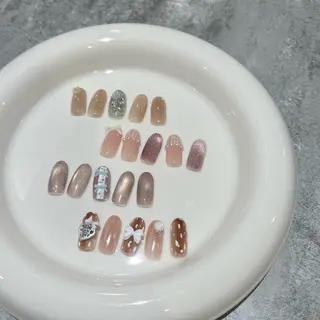 ミディアム Plus Ehiku 四日市/rinaのネイルデザイン