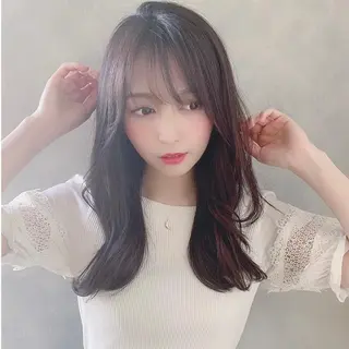 ロング カラー ✨️美髪矯正×似合わ せ艶カラー✨藤田透のヘアスタイル