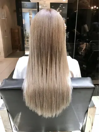 ロング カラー 女性リピ90%🍨 🩷佐藤みずきのヘアスタイル