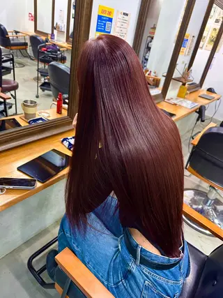 ロング カラー 💖艶・ブリーチ 透明感miyu💖のヘアスタイル