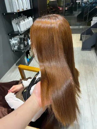 カラー ayumi / 郡山/暖色カラーのヘアスタイル