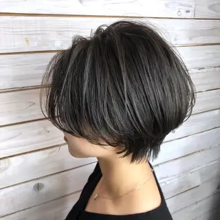 ショート カラー ✨大人美人ショート✨ 店長 藤井一輝のヘアスタイル
