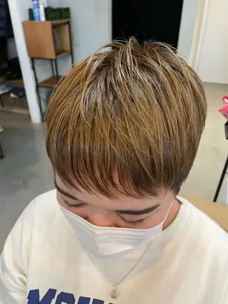 ショート 阪神西宮★JUNO 川﨑温子のヘアスタイル