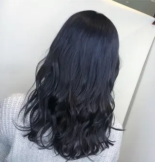 ロング カラー ムトウセイマ/ 縮毛矯正/ブリーチのヘアスタイル