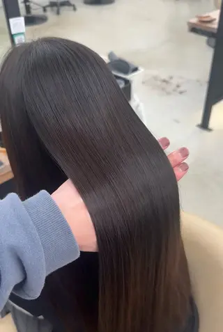 縮毛矯正/髪質改善 しがきれいのヘアスタイル