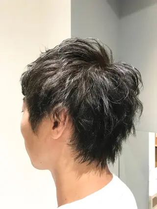 ショート カラー メンズ KEN KENのヘアスタイル
