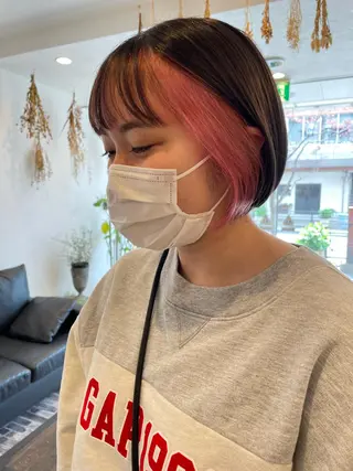 ショート カラー m ā l o.🌷 サカモトマイコのヘアスタイル